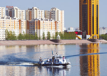 Locals and guests of the capital will have an opportunity to enjoy the new expanded Yessil river navigation route soon. 1372263077
